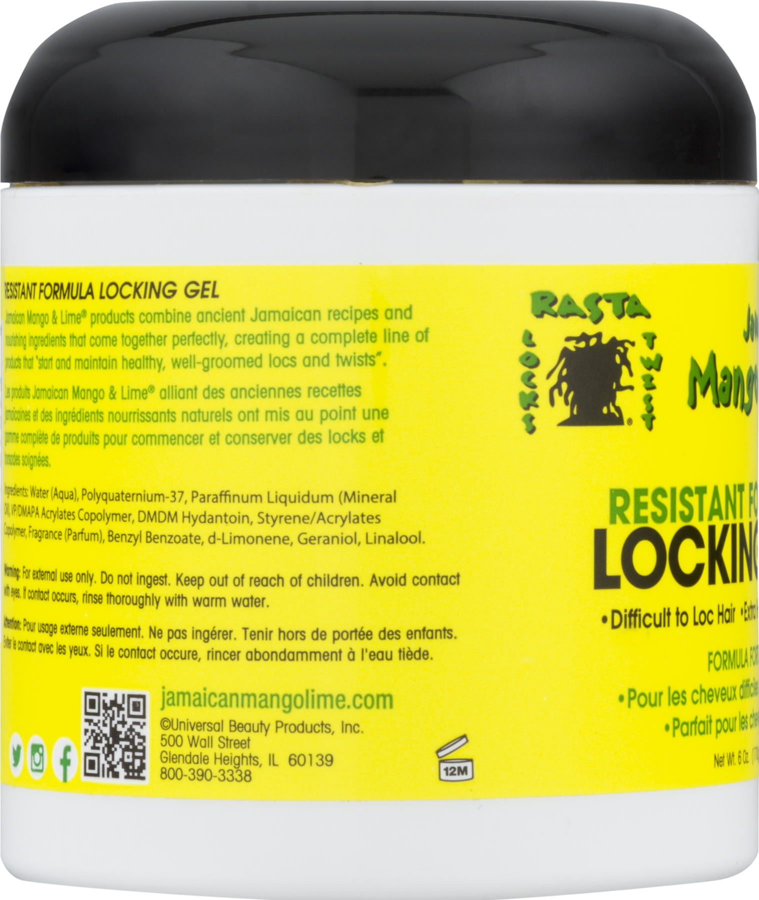Mango Lime Rastas Locking Gel 8 Oz (1800x1800), Png Download