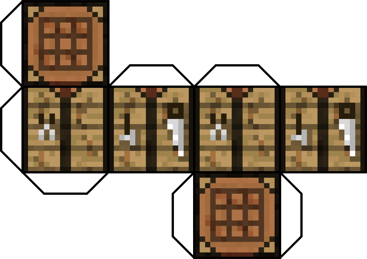 Minecraft Herobrine Png (1283x908), Png Download
