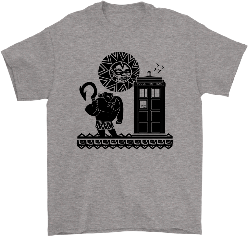 Doctor Who X Moana Disney Shirts - Doctor Who Tardis Disney Moana (1024x1024), Png Download