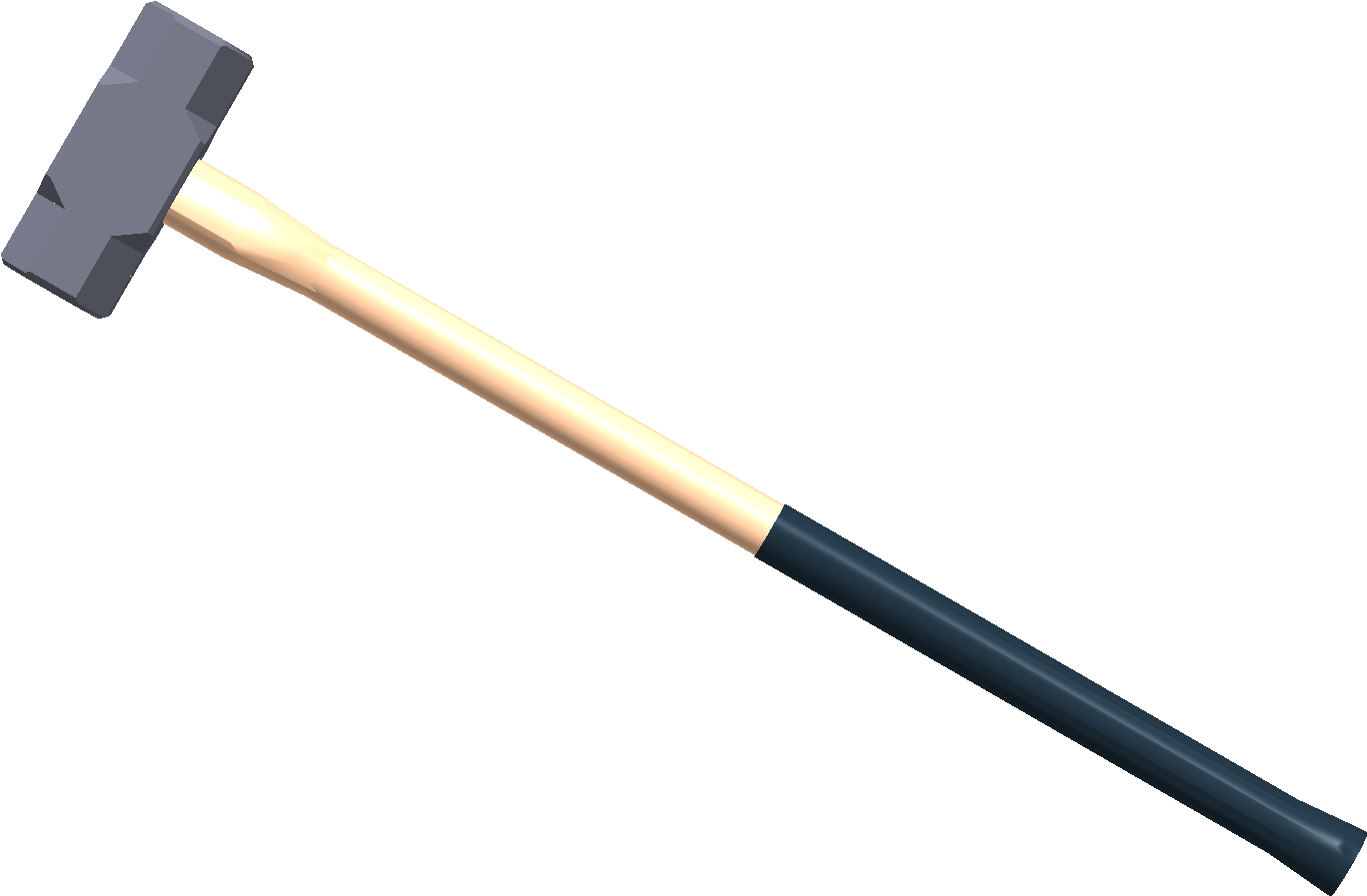 Sledgehammer - Pool Sticks (1400x950), Png Download