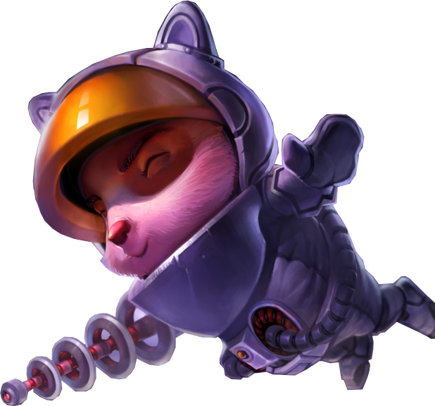 *the Images May Appear With A Colored Background, The - Astronaut Teemo Png (618x576), Png Download