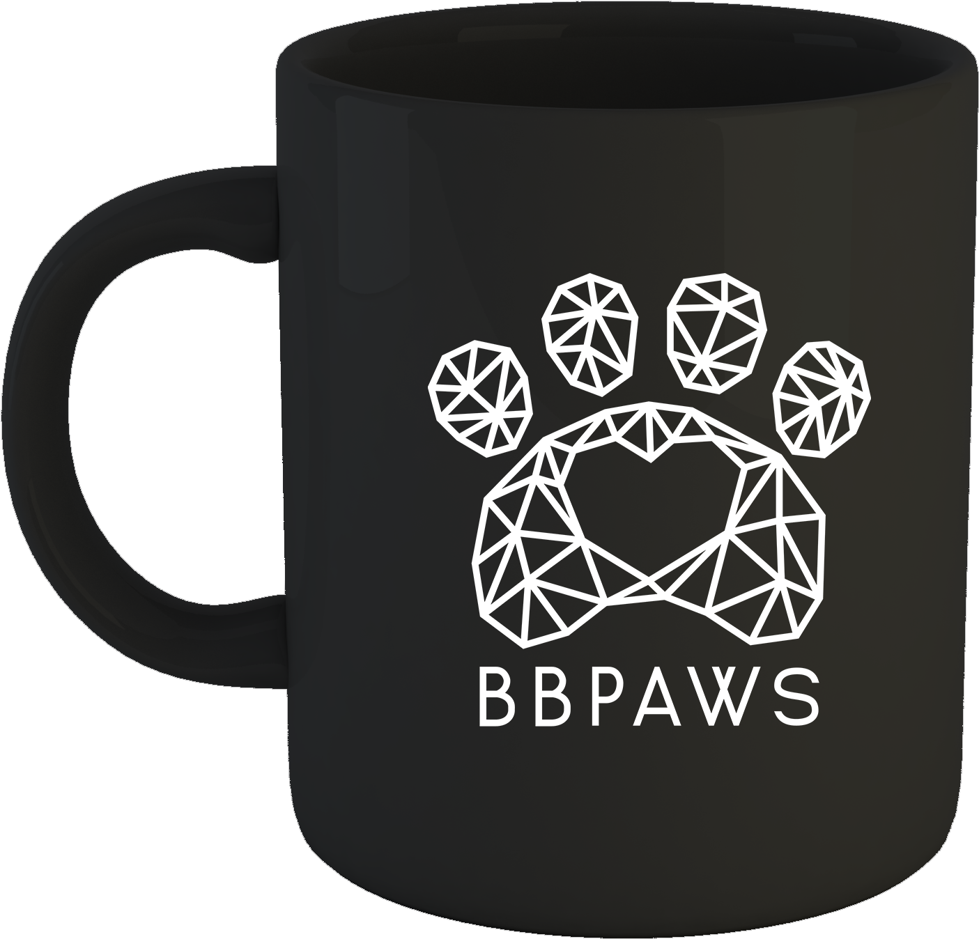 White Paw Mug - Mug (3000x2100), Png Download