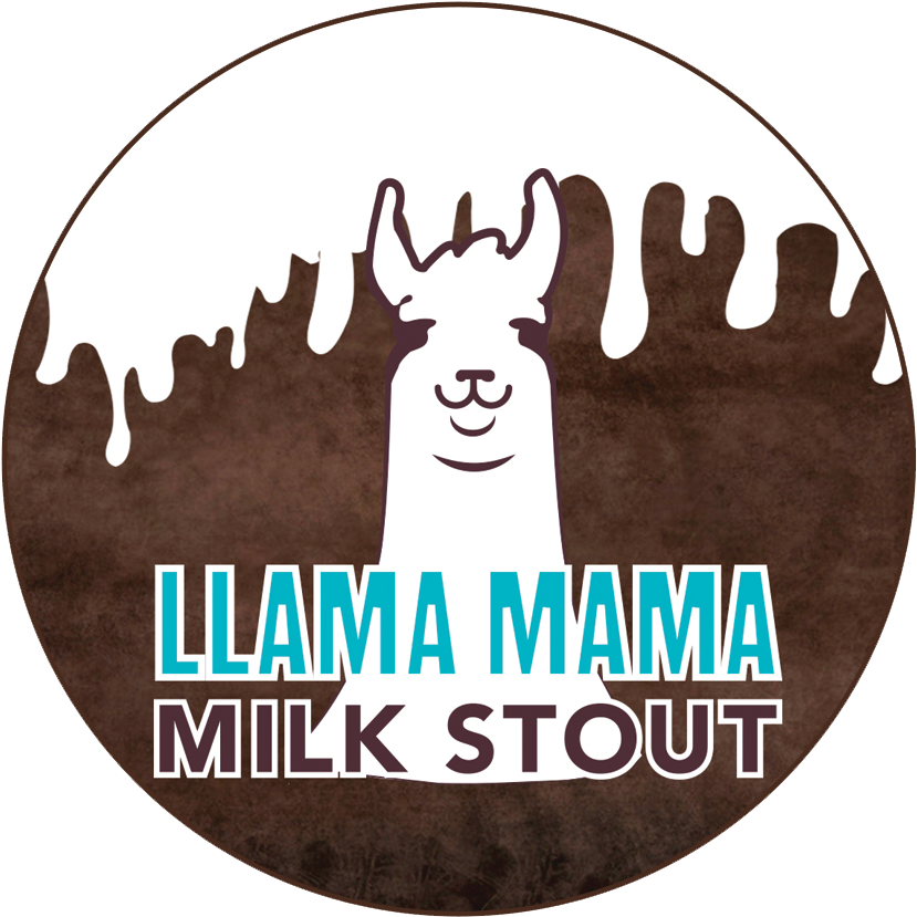 This Beautifully-balanced Milk Stout Features Roasted - Mama Llama Funny Graphic Anna Dewdney Tote Bag (900x900), Png Download