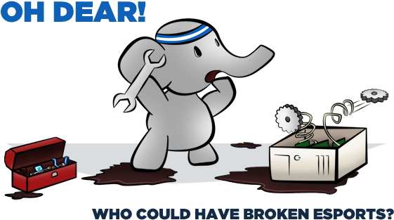 Who Could Have Broken Esports (590x590), Png Download