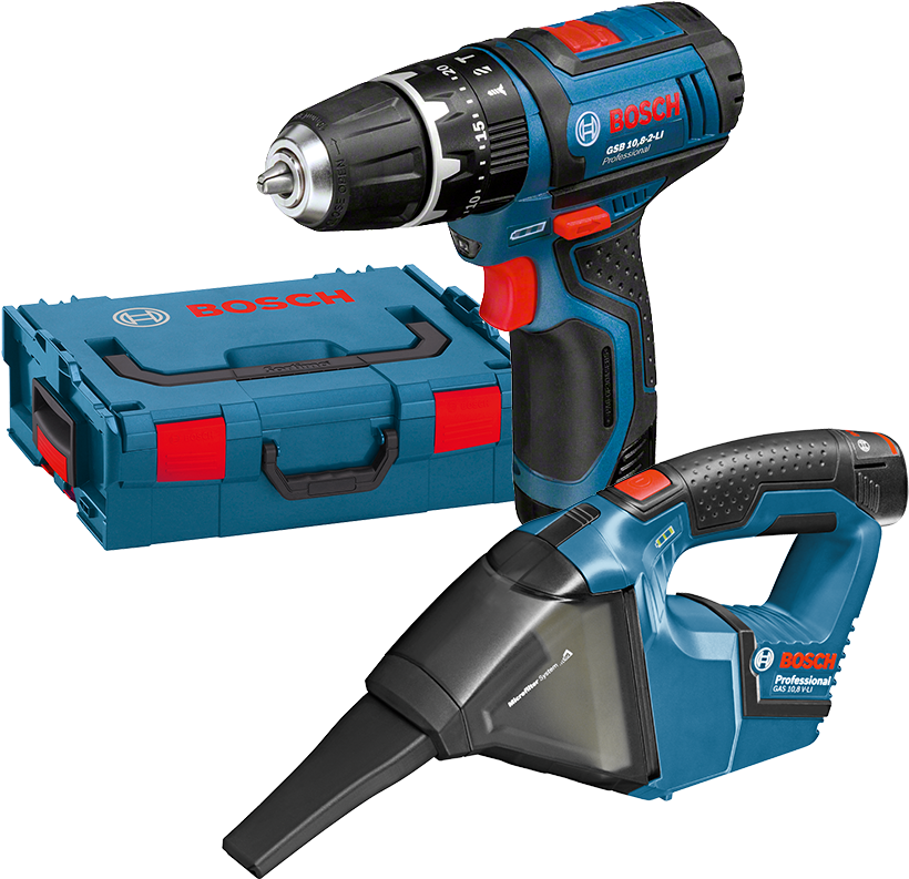 8v Impact Driver Bosch - Nwt Bosch Gas10.8v-li Professional Vacuum Cleaner Bare (900x900), Png Download