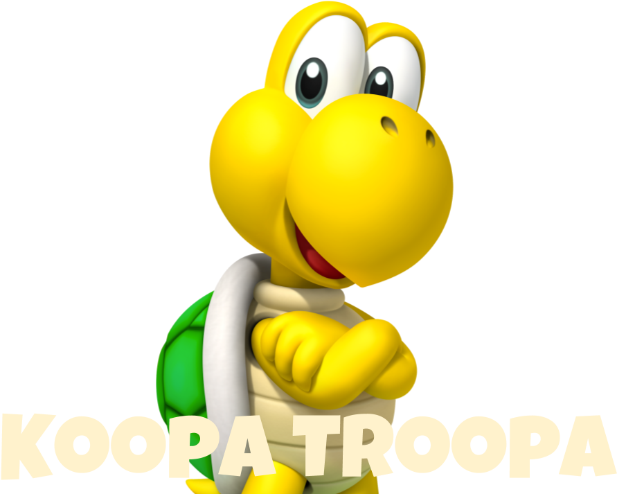 Mpas-koopatroopa - Koopa Troopa (960x720), Png Download