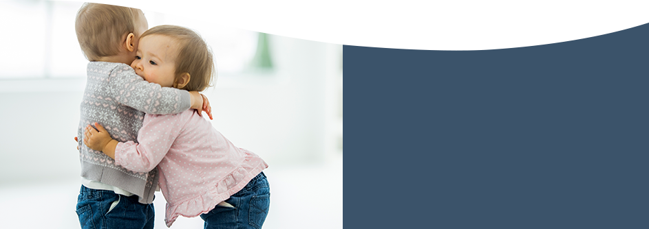 Move Away Disputes - Cute Boy & Girl Twin Baby (943x334), Png Download