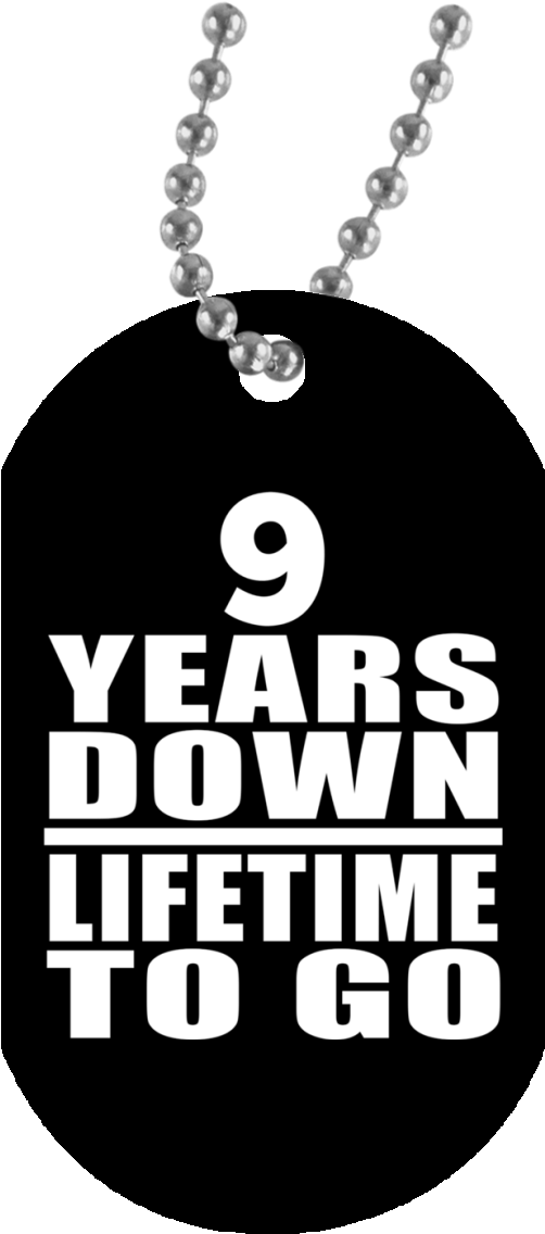 Load Image Into Gallery Viewer, 9 Years Down Lifetime - Black History Month Necklace (1155x1155), Png Download