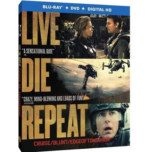 Auction - Edge Of Tomorrow Blu Ray (1000x1000), Png Download
