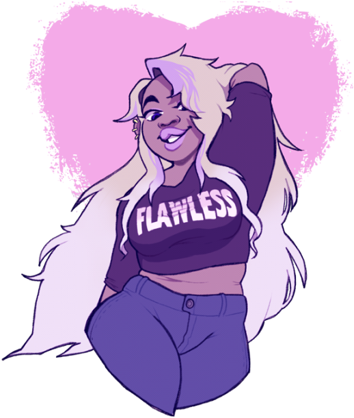 Steven Universe - Amethyst Steven Universe Human (540x672), Png Download
