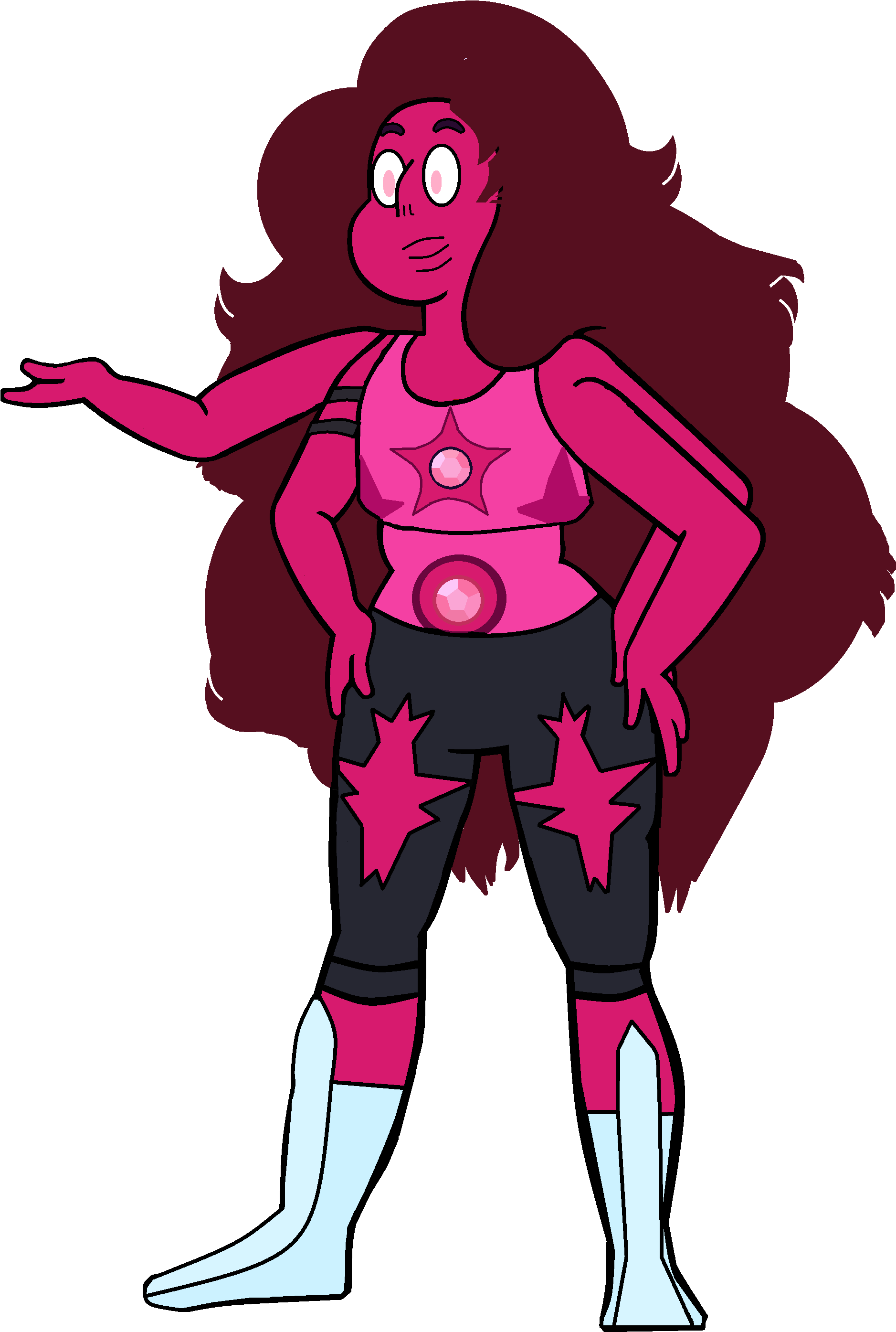 Steven Universe Steven And Amethyst Fusion - Fusão De Steven E Ametista (2184x2840), Png Download