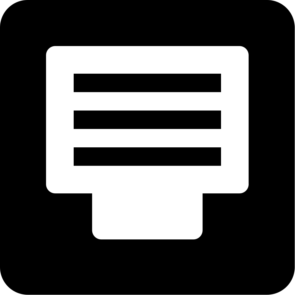 Communication By Email Square Button Comments (981x981), Png Download