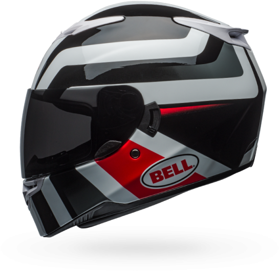Casco Integral Bell Rs2 Empire Blanco/negro/rojo - Bell Rs-2 Empire Helmet Xx-large White/black/red (600x600), Png Download