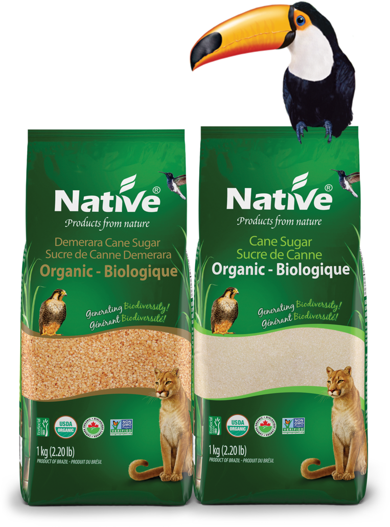 Crystal Cane Sugar, 1kg - Açúcar Demerara Orgânico Native 1kg (1160x1277), Png Download