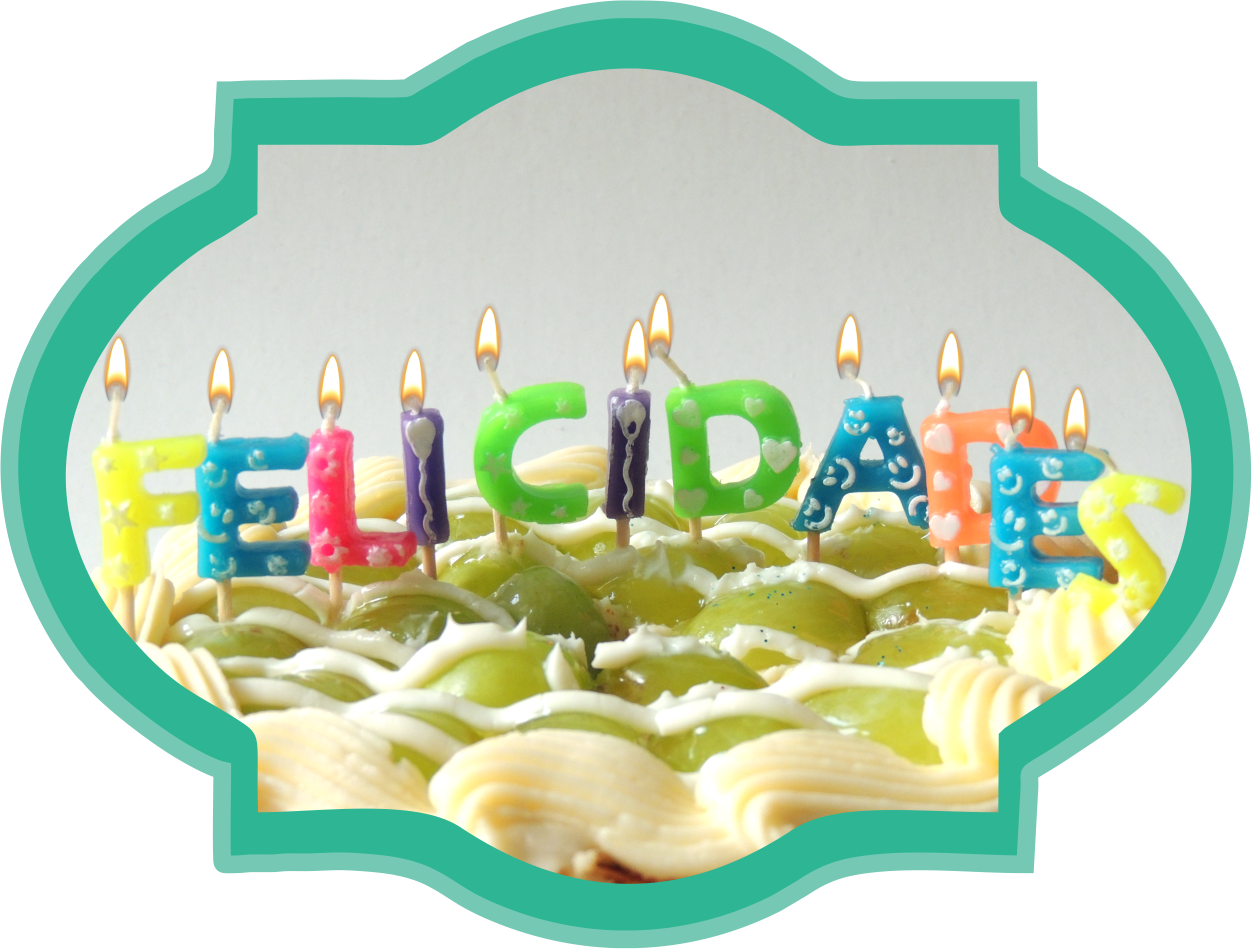Felicidades - Birthday (1252x949), Png Download