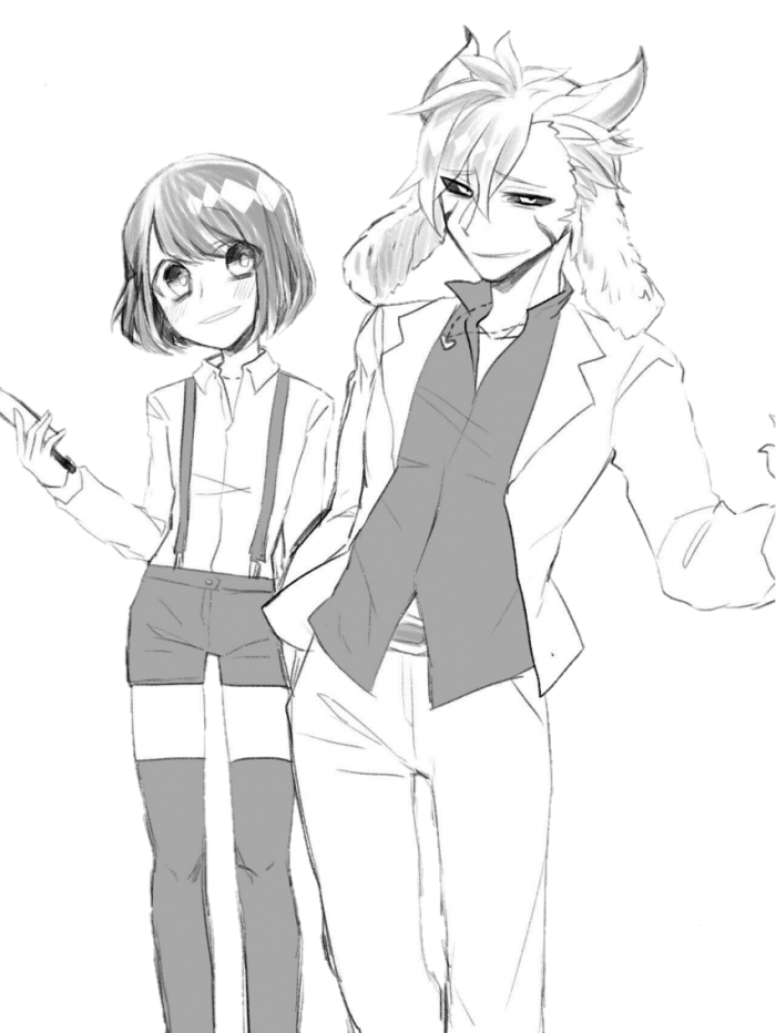 #undertale #chara #asriel #asriel Dreemurr #чара #азриэль - Андертейл Азриэль И Чара (700x932), Png Download