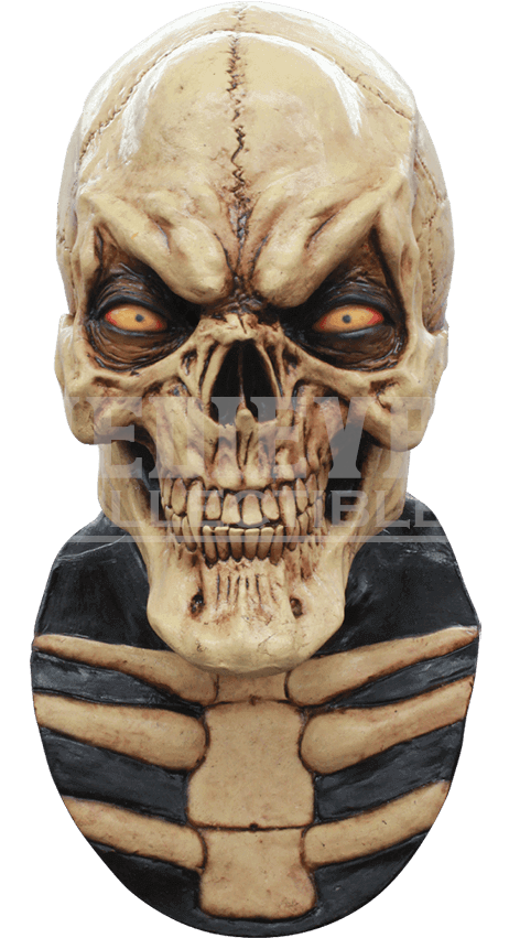 Sinister Grinning Skull Mask - Grinning Skull Mask (850x850), Png Download