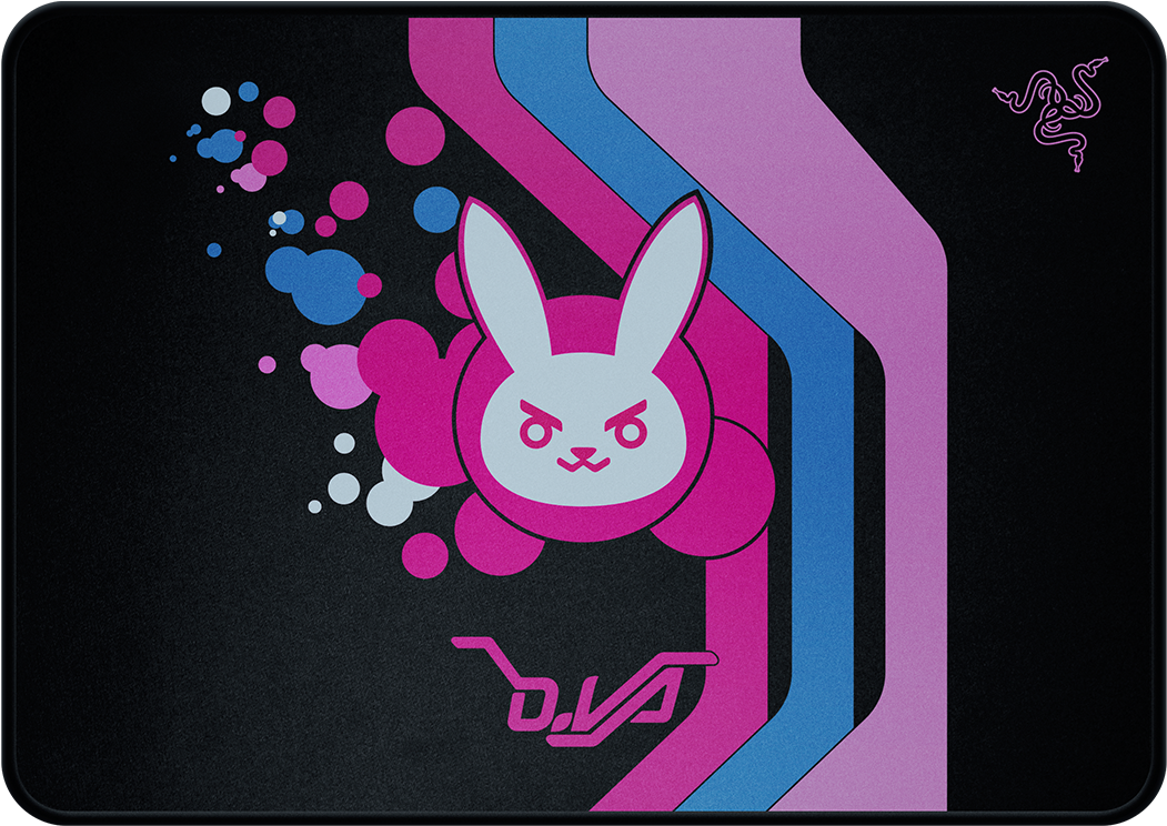 Razer Goliathus Speed Medium Overwatch D - Overwatch Mouse D Va (1280x853), Png Download