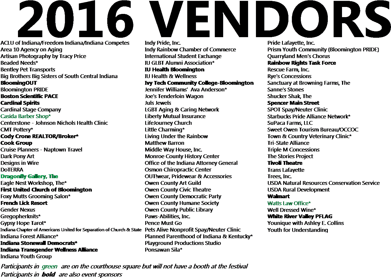 2016 Vendor Listing - Vendor (1413x977), Png Download