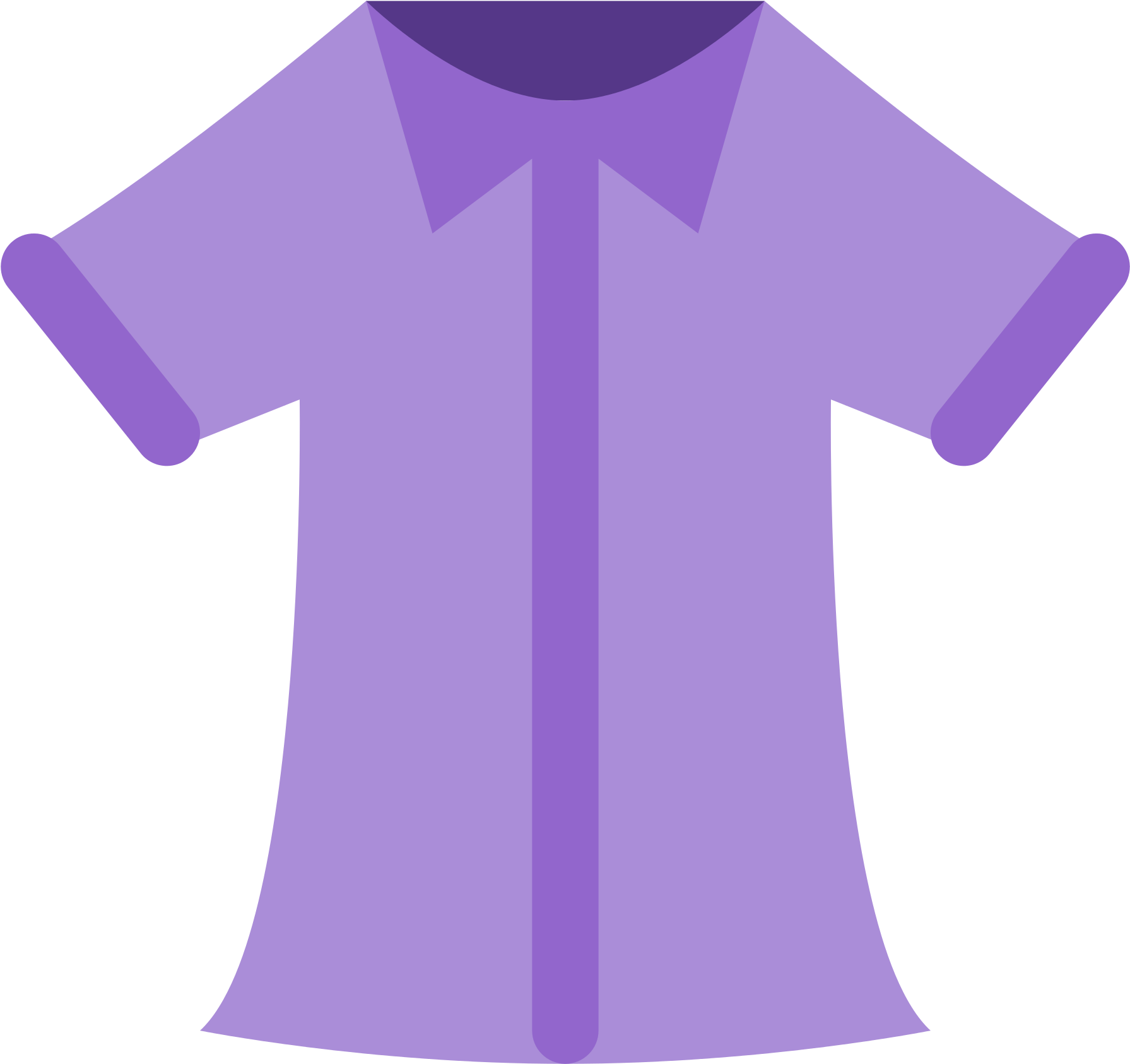 Open - Clothes Emoji Transparent (2000x2000), Png Download