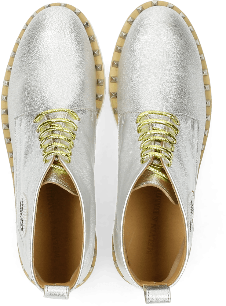 Ankle Boots Bonny 9 Cherso White Silver Emoji Kiss (1024x1024), Png Download