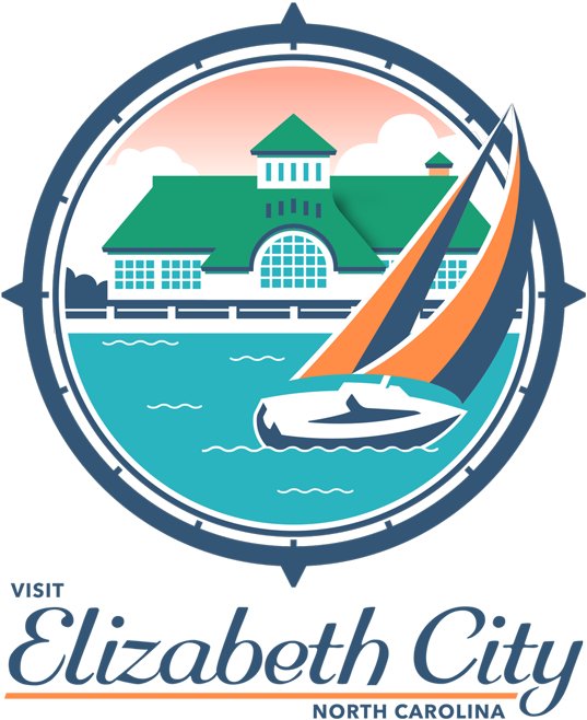 Visit Elizabeth City Nc Part Of The Historic Albemarle - Visit Elizabeth City Logo Png (600x684), Png Download