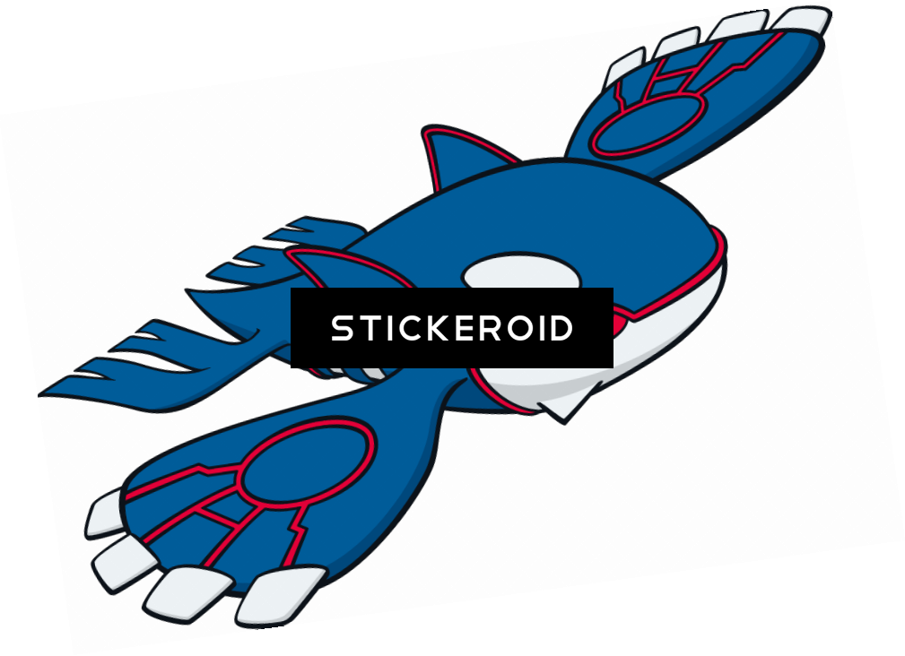 Legendary Pokemon - Kiogre Pokemon (1009x732), Png Download