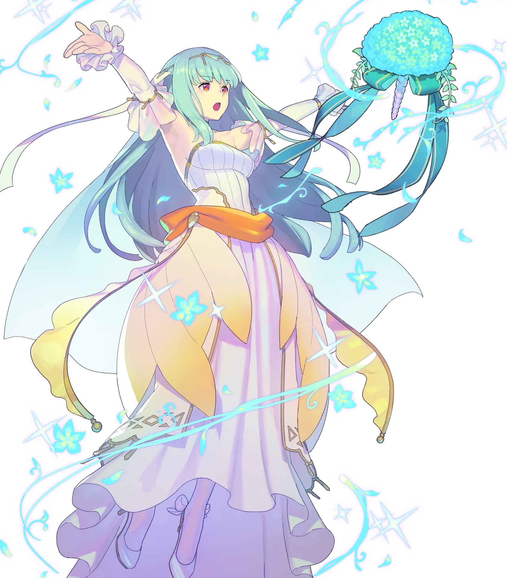 Fire Emblem Ninian Bride (1684x1920), Png Download