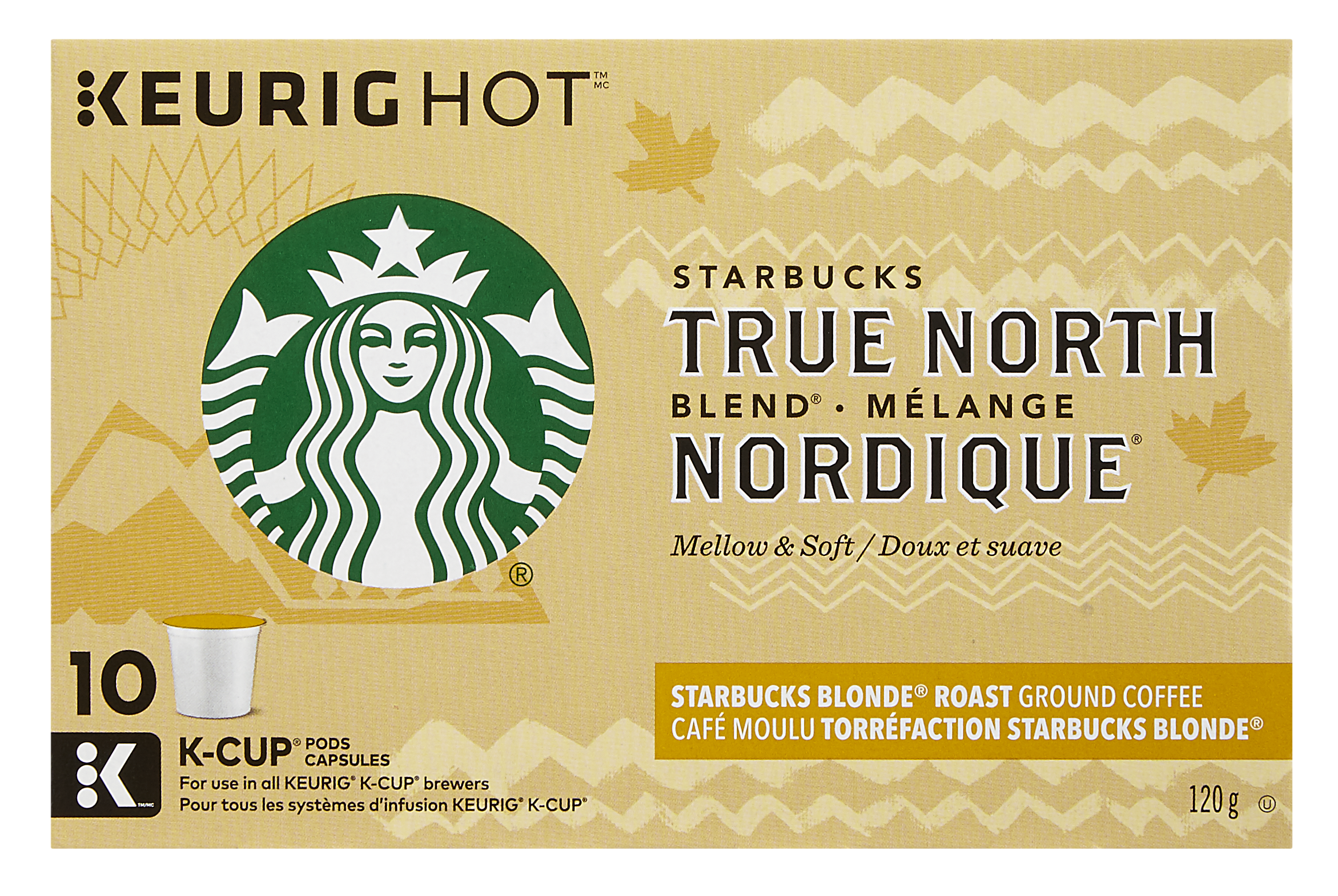 Starbucks True North Blend K-cup Coffee Pods (2342x2342), Png Download
