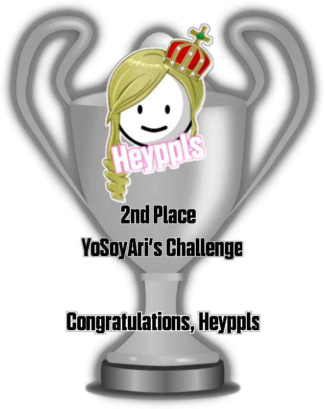 Heyppls Trophy - Cartoon (636x800), Png Download