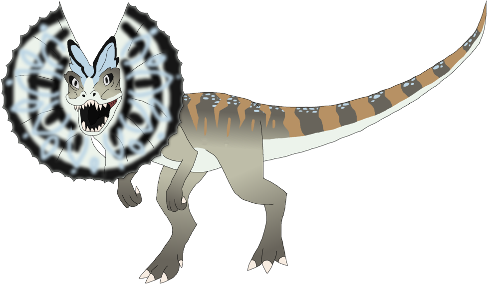 Graphic Transparent Stock Claws Drawing Cheetah - Dilophosaurus (1024x767), Png Download