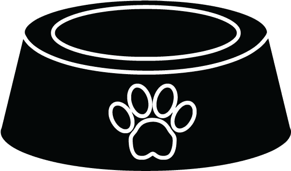 Dog Bowl - Dog (750x750), Png Download