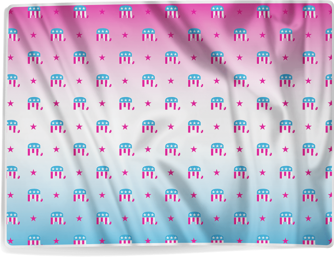 Republican - Blanket - Art (1200x1200), Png Download