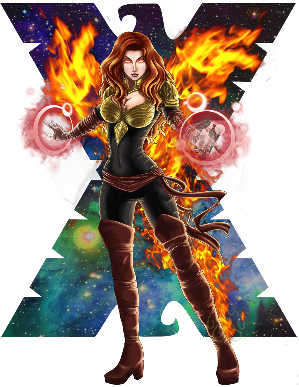Pin By Noah Bishop On Marvel Ous - Jean Grey Marvel Avengers Alliance (1024x1321), Png Download