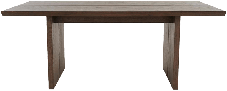6 Seater Dining Table Having A Plank Table Top W (800x400), Png Download