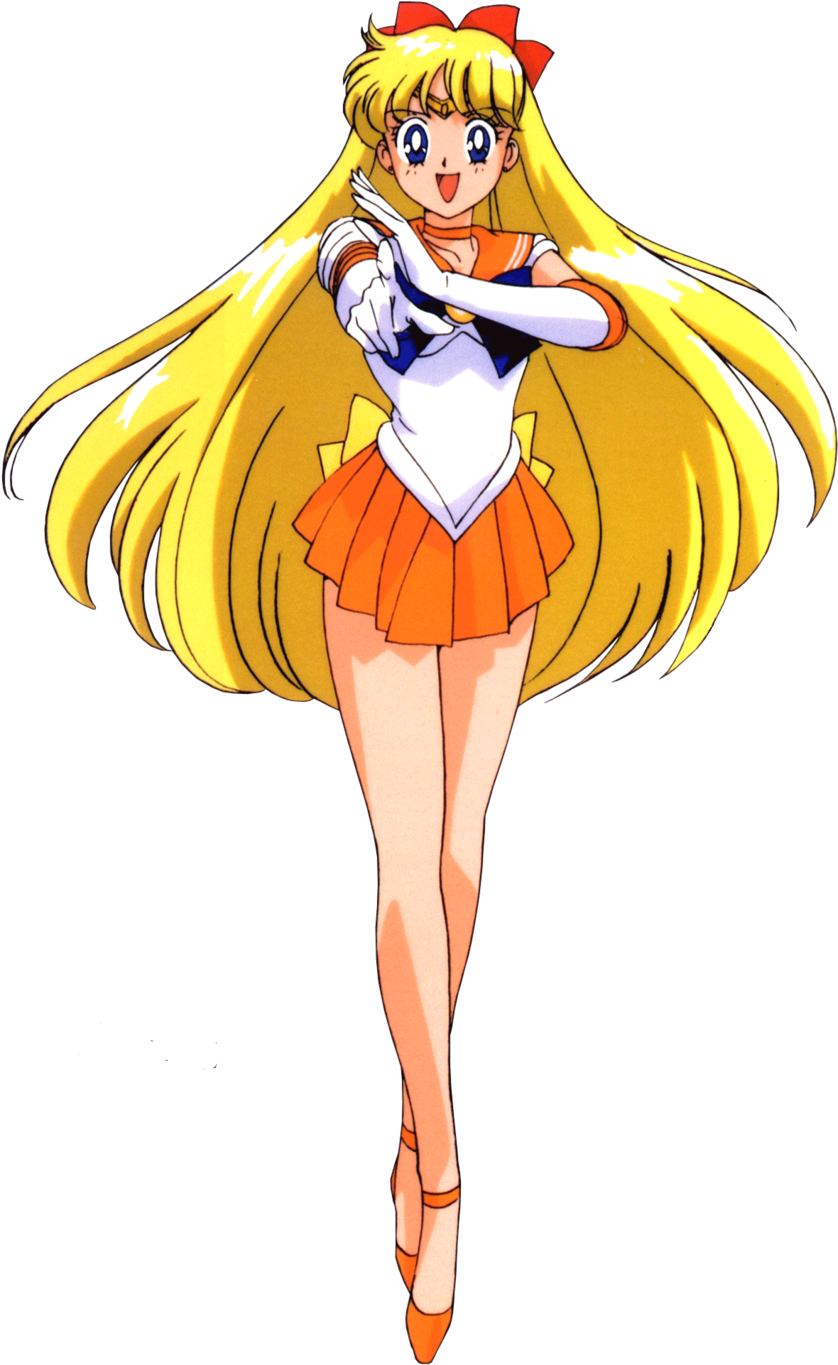 Pour Colorier Sailor Vénus, Il Vous Faut Du Orange - Sailor Venus (1500x2000), Png Download