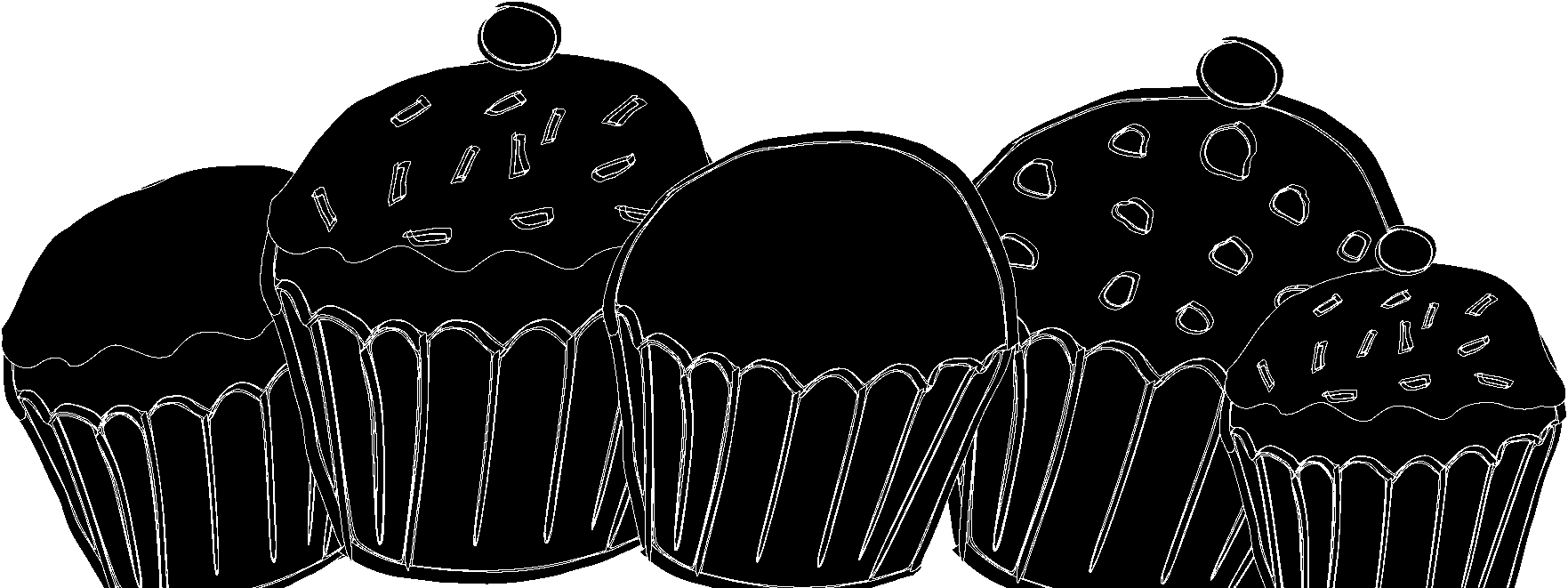 Cupcakes - Cupcake (2028x1014), Png Download