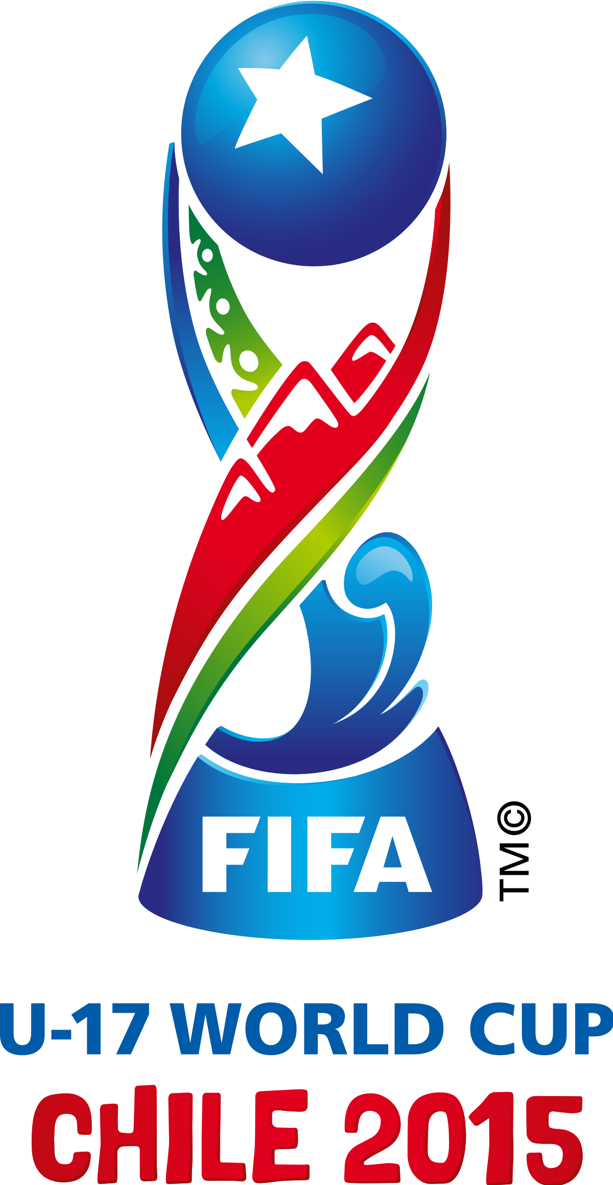 Fifa U 17 World Cup 2015 Logo (1200x2318), Png Download