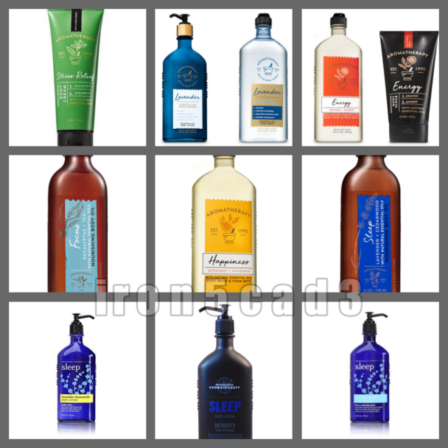 Bath & Body Works Aromatherapy Sleep Energy Focus Etc - Bath Body Works Aromatherapy Sleep Lavender Chamomile (640x640), Png Download