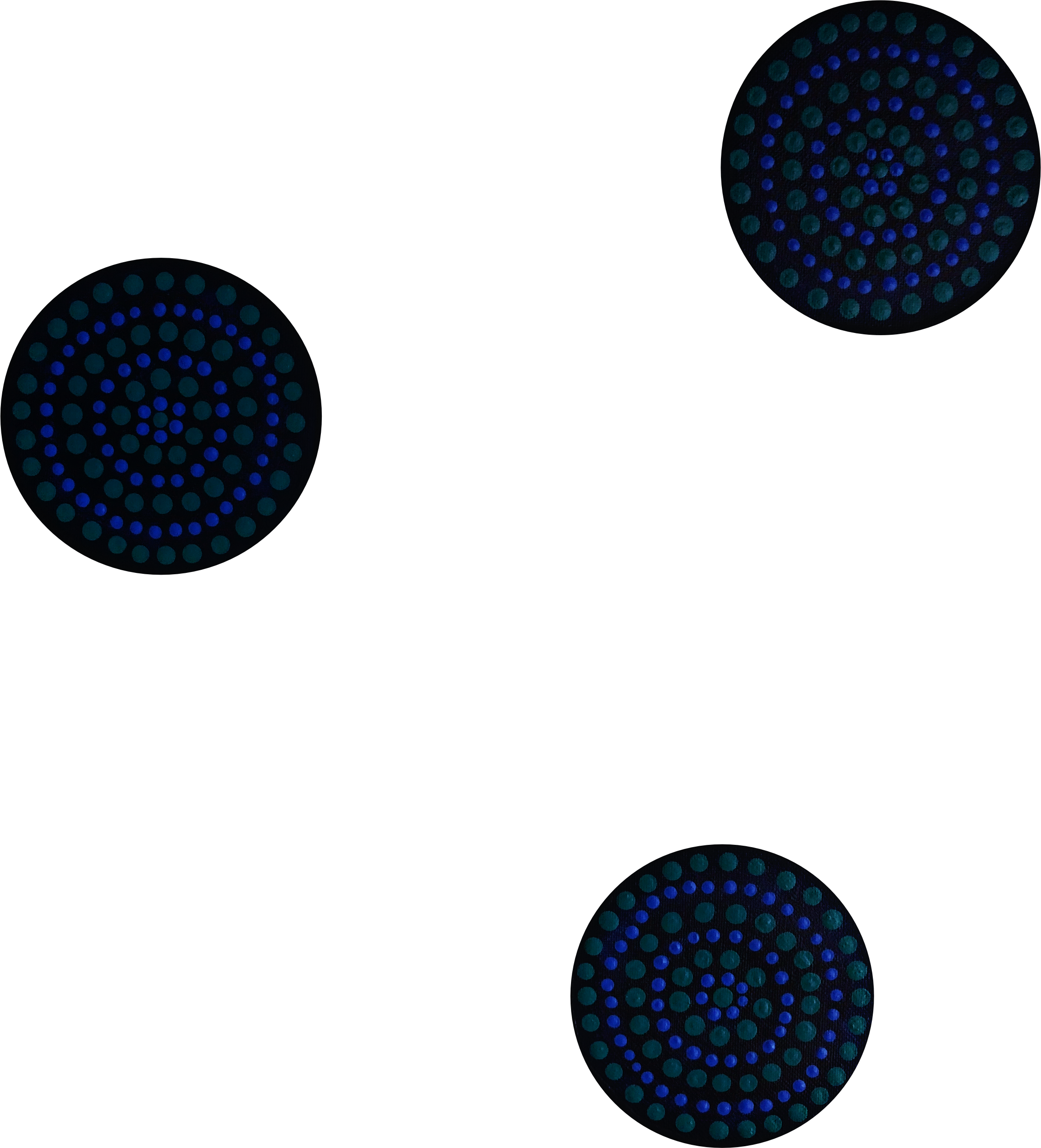 #aussie #australia #indigenous #aboriginal #three #circles - Circle (2339x2579), Png Download