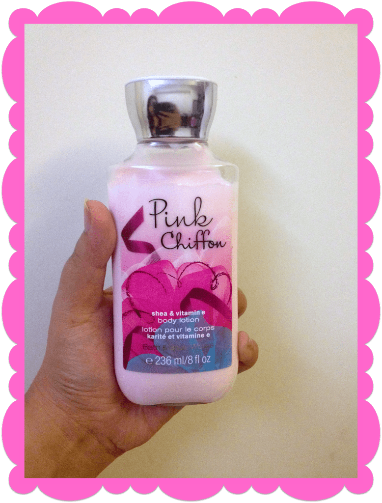They Had This Promotion Of Buy 2 Get 1 Free - Bath Body Works Pink Chiffon Body Lotion - 8.0 Fl Oz (778x1024), Png Download