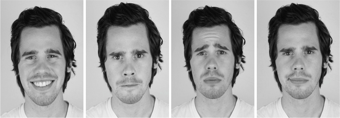Facial Expressions (1418x492), Png Download