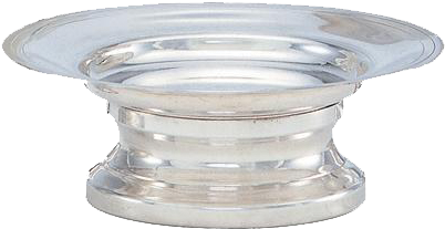 Stand Silver Low Ø 26 H 8 Cm - Centimetre (800x800), Png Download