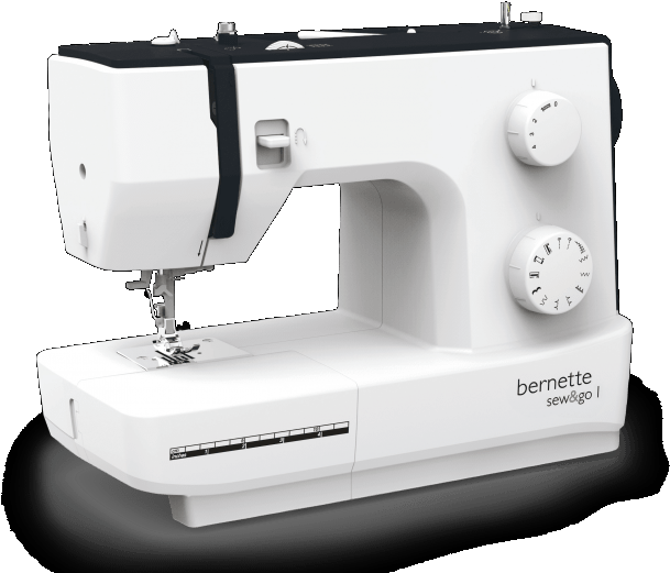 Bernette Sew & Go 1 Sewing Machine (640x533), Png Download