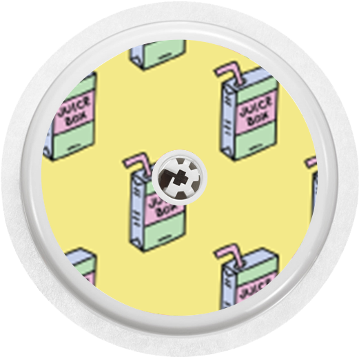 Etc & Organising Chaos Freestyle Libre Sensor Cover - Juice (765x984), Png Download