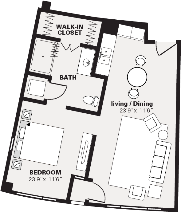 Crescent Suite - Architecture (612x792), Png Download