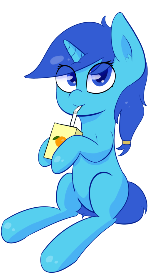 Eyeburn, Cute, Juice, Juice Box, Looking At You, Oc, - Cartoon (1280x960), Png Download