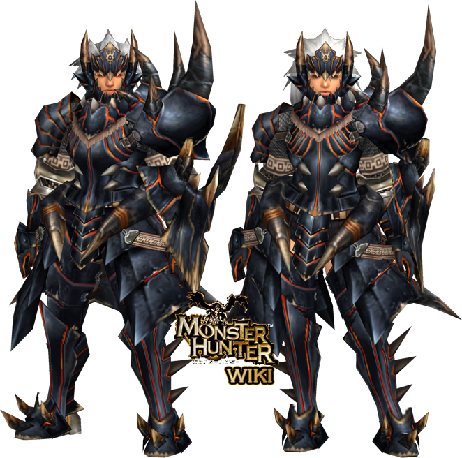 Post - Monster Hunter Fatalis Armor (662x656), Png Download