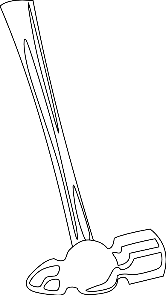 Blacksmith And Tools 2 Black White Line Art 555px - Illustration (555x988), Png Download