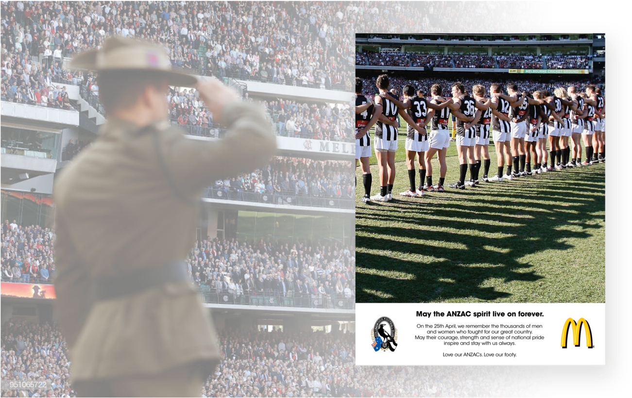 I Have Always Considered That The Comradery Displayed - Collingwood Team (1400x933), Png Download